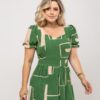 Vestido Manga Bufante