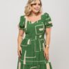 Vestido Manga Bufante