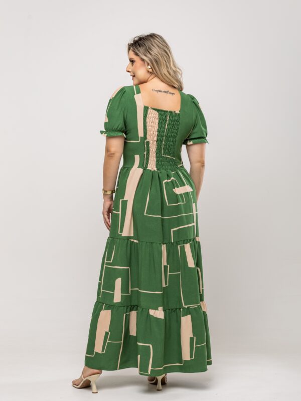 Vestido Manga Bufante