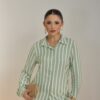 Camisa Listrada Viscolinho