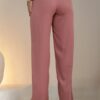 Calça Pantalona Alfaiataria em Viscolinho